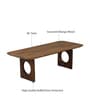 Chillon Mango Wood Coffee Table in Tubbaq Finish Chillon Mango Wood Coffee Table in Tubbaq Finish