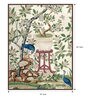 Chinoiserie Reloaded Multicolor Canvas Framed Wildlife Art Print
