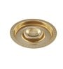 Reflections Powder Gold Stainless Steel Appetizer Platter with Dip Bowl