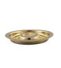 Reflections Powder Gold Stainless Steel Appetizer Platter with Dip Bowl