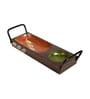Brown  Teak Wood  Serving Tray