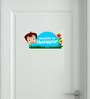 Chipakk Chhota Bheem Dholakpur Door Decal
