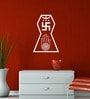 Chipakk White Maroon Jai Jinendra Decal