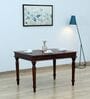 Chippa Solid Wood 4 Seater Dining Table In Tubbaq Finish
