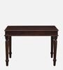 Chippa Solid Wood 4 Seater Dining Table In Tubbaq Finish