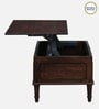Chippa Solid Wood Lift-Top Coffee Table In Scratch Resistant Tubbaq Finish