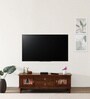 Chippa Solid Wood TV Console in Tubbaq Finish for TVs up to 50"