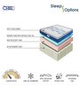 Chiro Orthopaedic 78x60x6 Inches Memory Foam Queen Bed Mattress