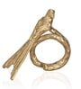 Chirp Loops Napkin Rings-Gold (Pack Of 4)