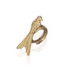 Chirp Loops Napkin Rings-Gold (Pack Of 4)
