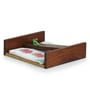 Chirping Love Brown Sheesham Wood Napkin Holder