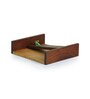 Chirping Love Brown Sheesham Wood Napkin Holder