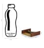 Chirping Love Brown Sheesham Wood Napkin Holder