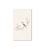 Birds Wall Art Set of 4 Canvas Wall Painting White Frame