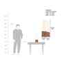 Chiselle Table Lamp Small