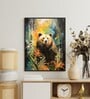 Abstract Bear Elegant 24 x 32 inch Canvas Wall Art
