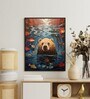 Abstract Bear Stylish 18 x 24 inch Canvas Wall Art