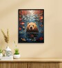 Abstract Bear Stylish 24 x 32 inch Canvas Wall Art
