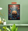 Abstract Bear Stylish 24 x 32 inch Canvas Wall Art
