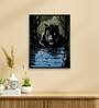 Abstract Black Panther Harmony 18 x 24 inch Canvas Wall Art