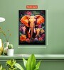 Abstract Elephant Harmony 18 x 24 inch Canvas Wall Art