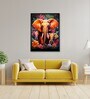 Abstract Elephant Harmony 24 x 32 inch Canvas Wall Art