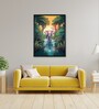 Abstract Elephant Stylish 24 x 32 inch Canvas Wall Art