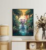 Abstract Elephant Stylish 12 x 16 inch Canvas Wall Art