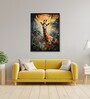 Abstract Giraffe Modern 24 x 32 inch Canvas Wall Art