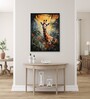 Abstract Giraffe Modern 12 x 16 inch Canvas Wall Art