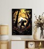 Abstract Gorilla Modern 12 x 16 inch Canvas Wall Art