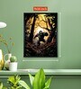 Abstract Gorilla Modern 18 x 24 inch Canvas Wall Art