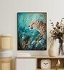 Abstract Leopard Stylish 12 x 16 inch Canvas Wall Art