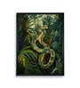 Abstract Snake Modern Art 24 x 32 inch Canvas Wall Art