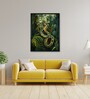 Abstract Snake Modern Art 12 x 16 inch Canvas Wall Art