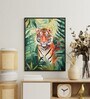 Abstract Tiger Stylish 24 x 32 inch Canvas Wall Art