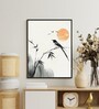 Bamboo Bird 12 x 16 inch Canvas Wall Art