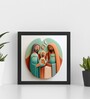 Divine Harmony Jesus Family 18 x 24 inch Canvas Wall Art
