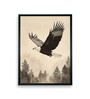 Eagle Soaring 18 x 24 inch Canvas Wall Art
