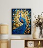Embrace Peacock's Harmony 18 x 24 inch Canvas Wall Art