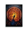 Enchanted Peacock Wall Art Art 18 x 24 inch Canvas Wall Art