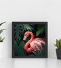 Flamingo Bloom 16 x 16 inch Canvas Wall Art