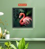 Flamingo Bloom 16 x 16 inch Canvas Wall Art