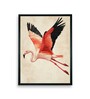Flamingo Flight 12 x 16 inch Canvas Wall Art