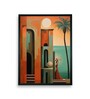 Framed Boho Sunny Day 12 x 16 inch Canvas Wall Art