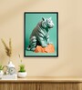 Frozen Form Tiger 24 x 32 inch Canvas Wall Art