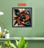 Geometric Flower Wall Art Art 24 x 24 inch Canvas Wall Art