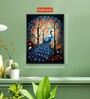 Harmony Forest Peacock 12 x 16 inch Canvas Wall Art