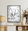 Jungle Symphony Elephant 24 x 32 inch Canvas Wall Art