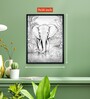 Jungle Symphony Elephant 18 x 24 inch Canvas Wall Art